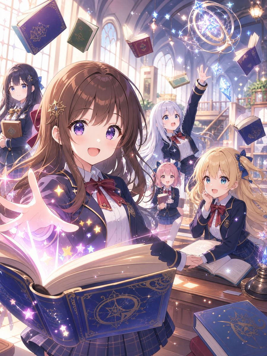 女神视频动漫教程-魔法学院少女觉醒篇